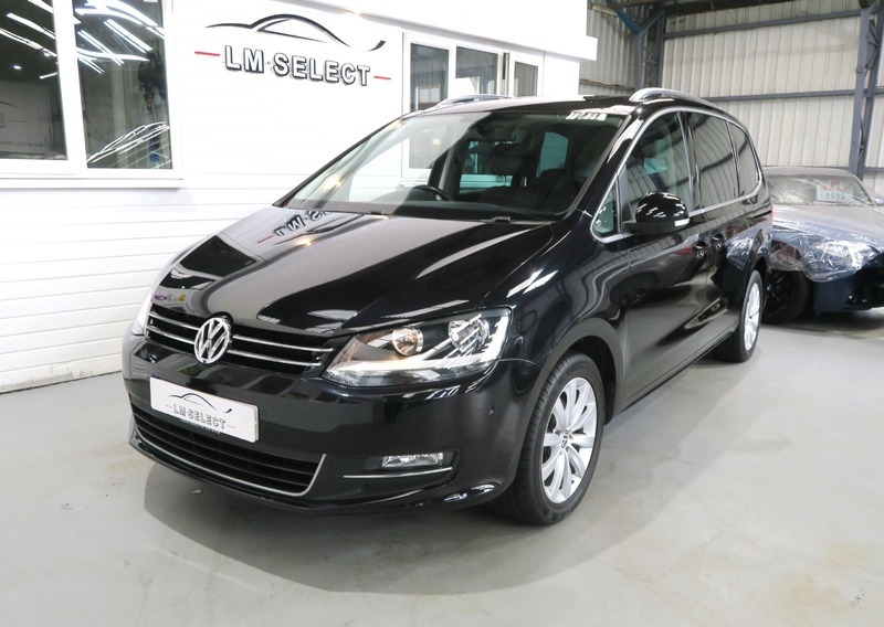 Volkswagen Sharan Sel Tdi Dsg 143 Black #4