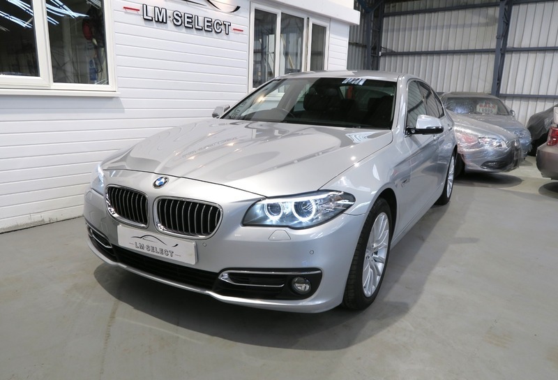 BMW 5 Series 520D Luxury 184 Silver #4