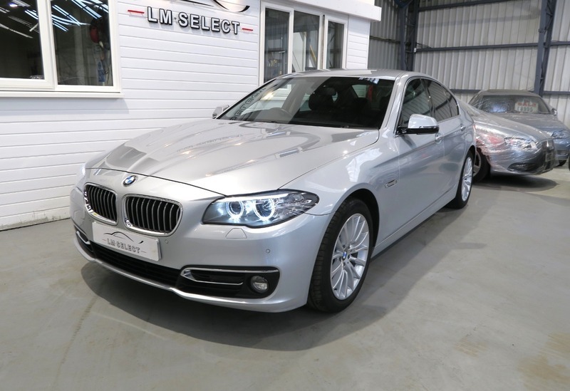 BMW 5 Series 520D Luxury 184 Silver #5