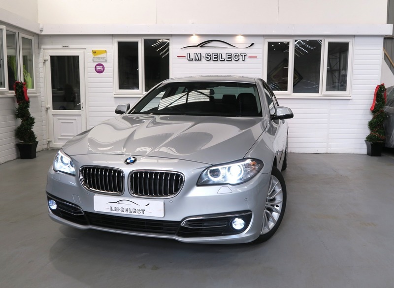 BMW 5 Series 520D Luxury 184 Silver #2
