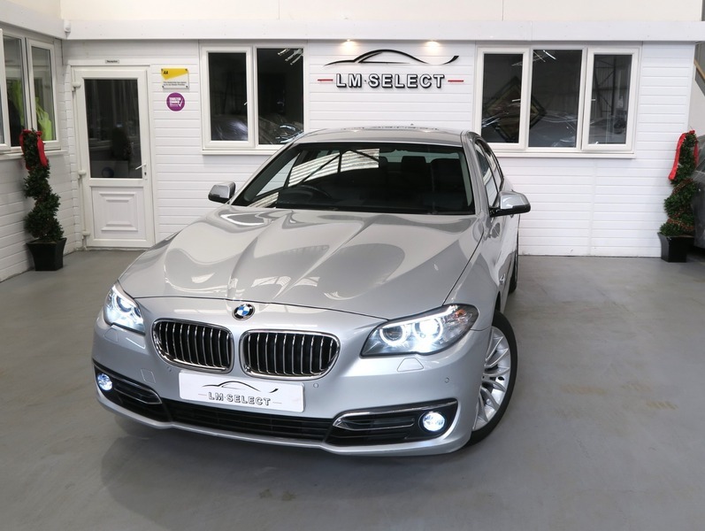 BMW 5 Series 520D Luxury 184 Silver #3
