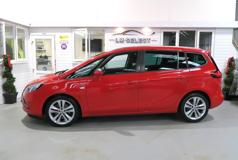 Vauxhall Zafira Sri Cdti 170 Red