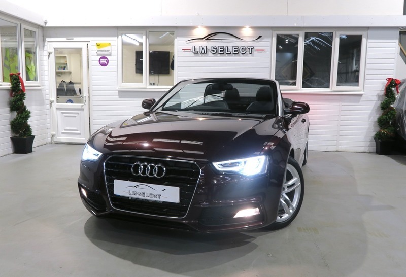 Audi A5 Tdi S Line 150 HV15RVM Red #2