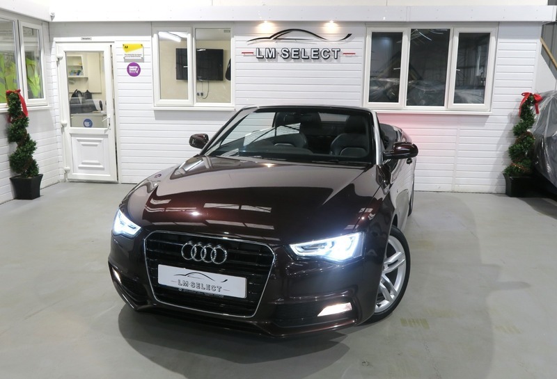 Audi A5 Tdi S Line 150 HV15RVM Red #3