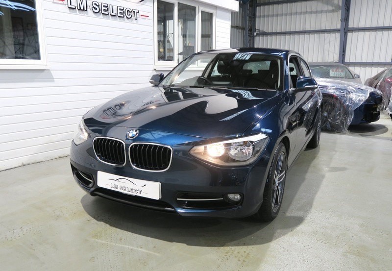 BMW 1 Series 118D Sport 143 KE64JUW Blue #4