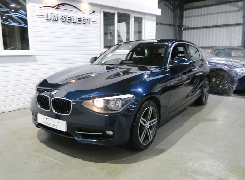 BMW 1 Series 118D Sport 143 KE64JUW Blue #6