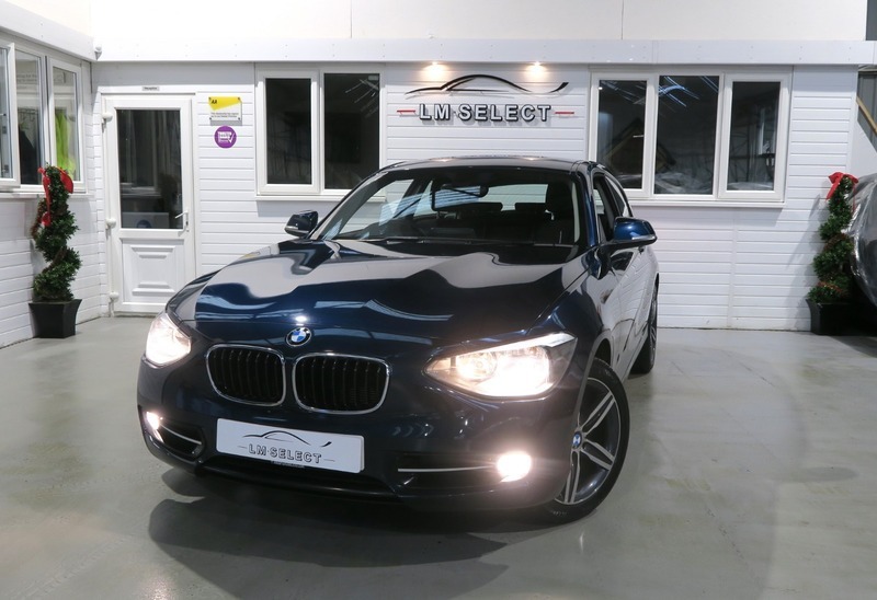 BMW 1 Series 118D Sport 143 KE64JUW Blue #2