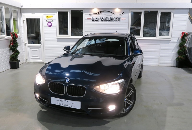 BMW 1 Series 118D Sport 143 KE64JUW Blue #3