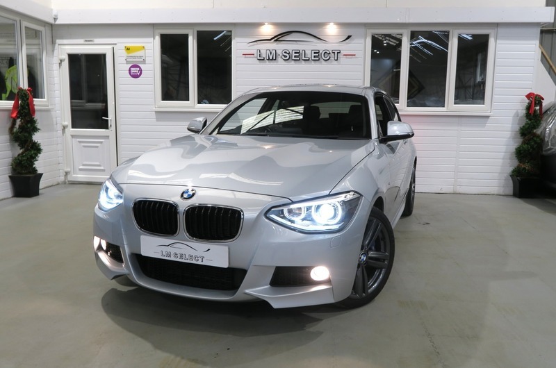BMW 1 Series 118D M Sport 143 YE63UYO Silver #2