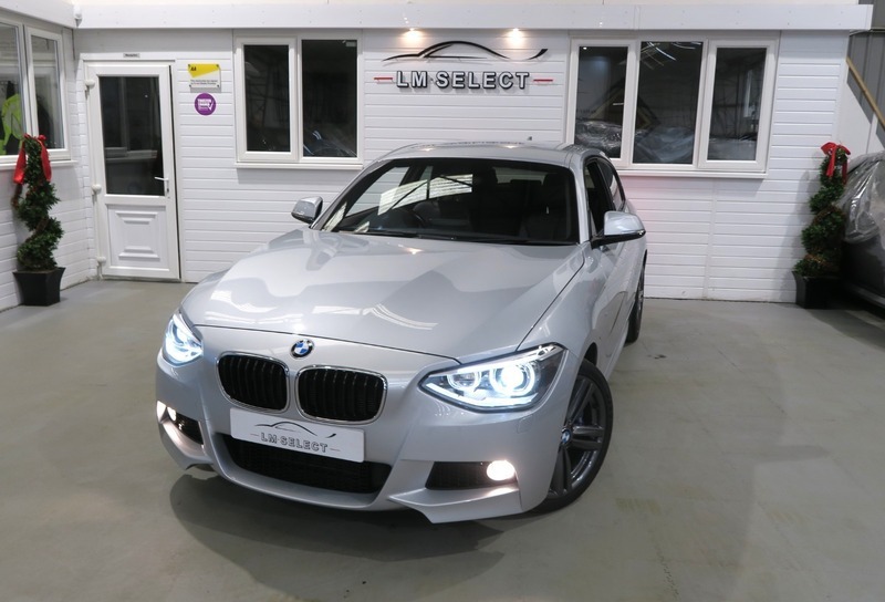 BMW 1 Series 118D M Sport 143 YE63UYO Silver #3