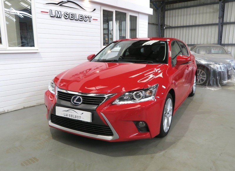 Lexus CT Advance 135 Red #4
