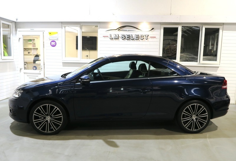Volkswagen EOS Exclusive Tdi Bluemotion Technology Blue