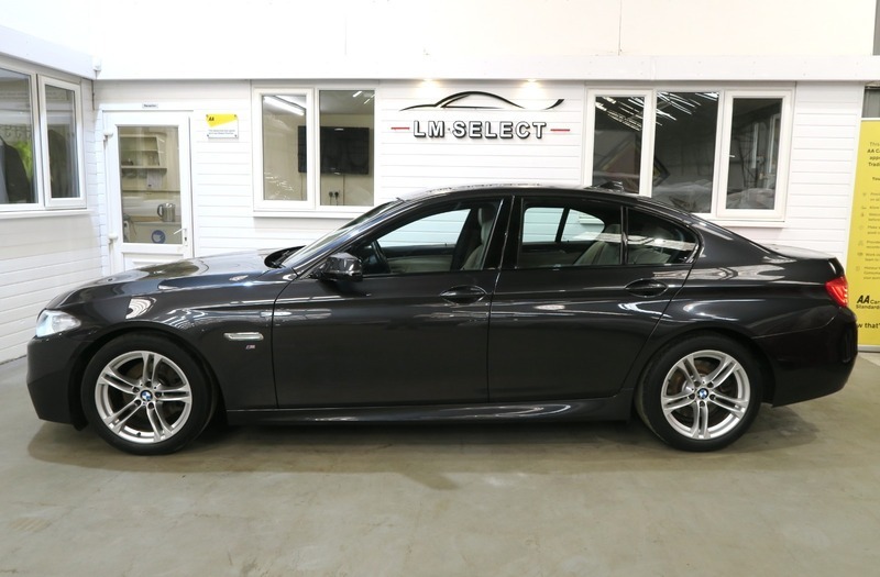 BMW 5 Series 520D M Sport 184 Grey