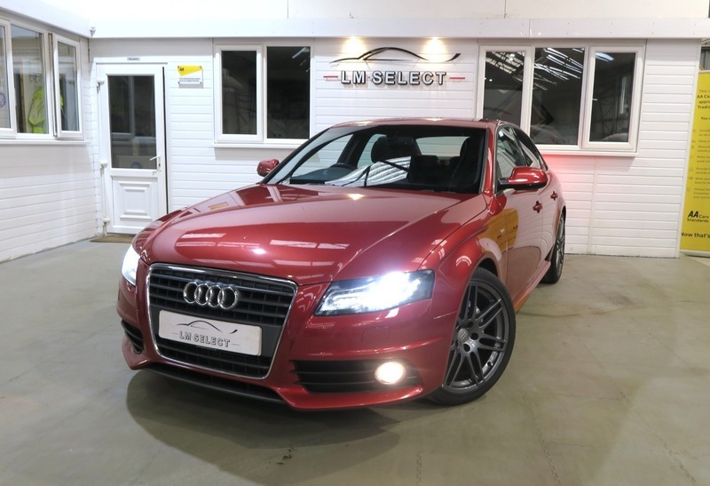 Audi A4 Tdi S Line Special Red #2