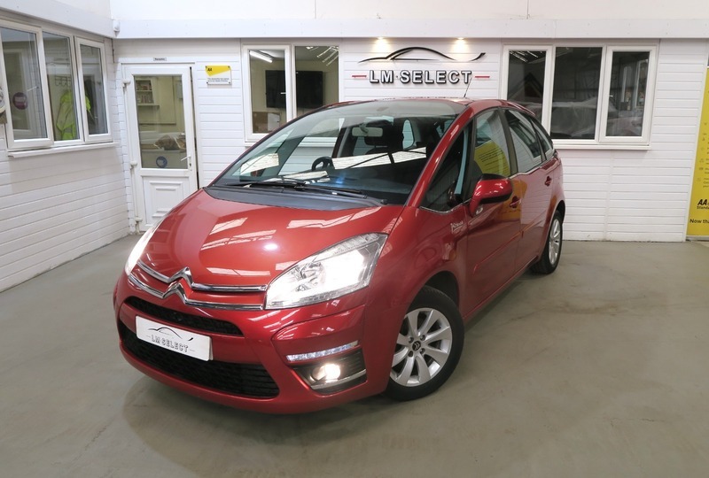 Citroen C4 Picasso Hdi Vtr Plus Picasso Red #3