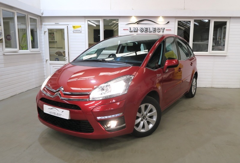 Citroen C4 Picasso Hdi Vtr Plus Picasso Red #2