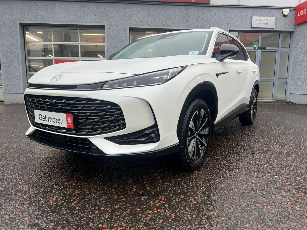 MG HS Se Hev White