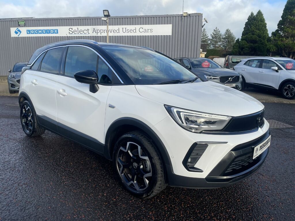 Vauxhall Crossland Ultimate Turbo White