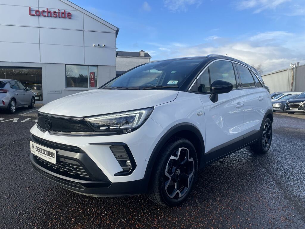 Vauxhall Crossland Ultimate Turbo DP24SNV White #3