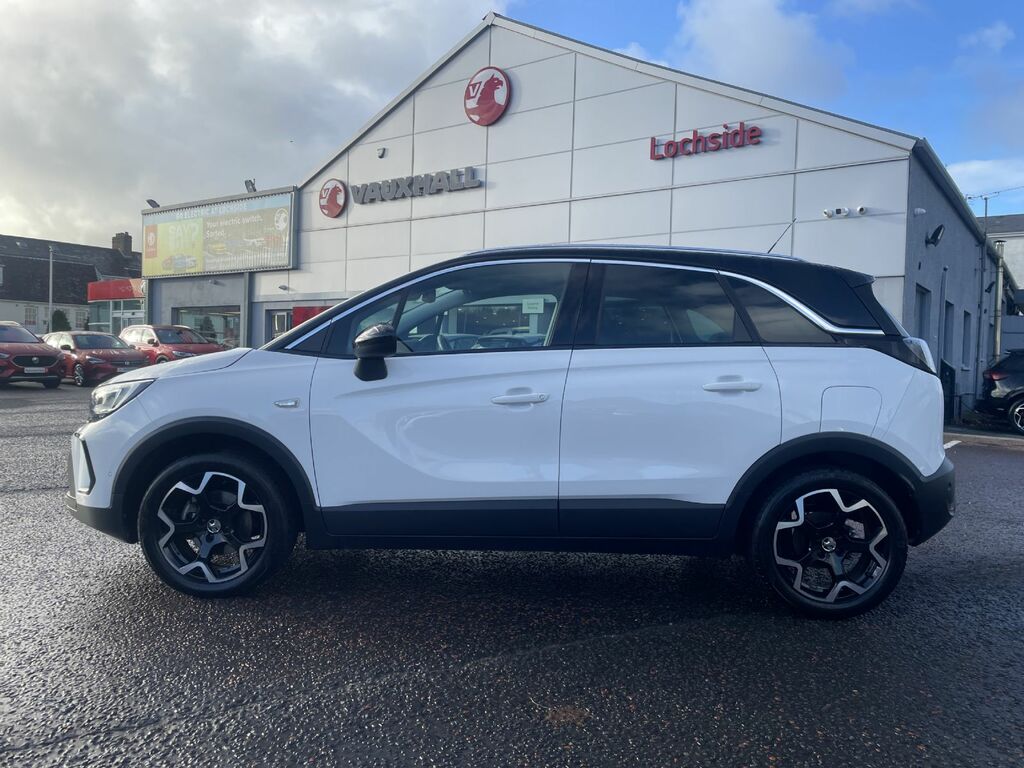 Vauxhall Crossland Ultimate Turbo DP24SNV White #4