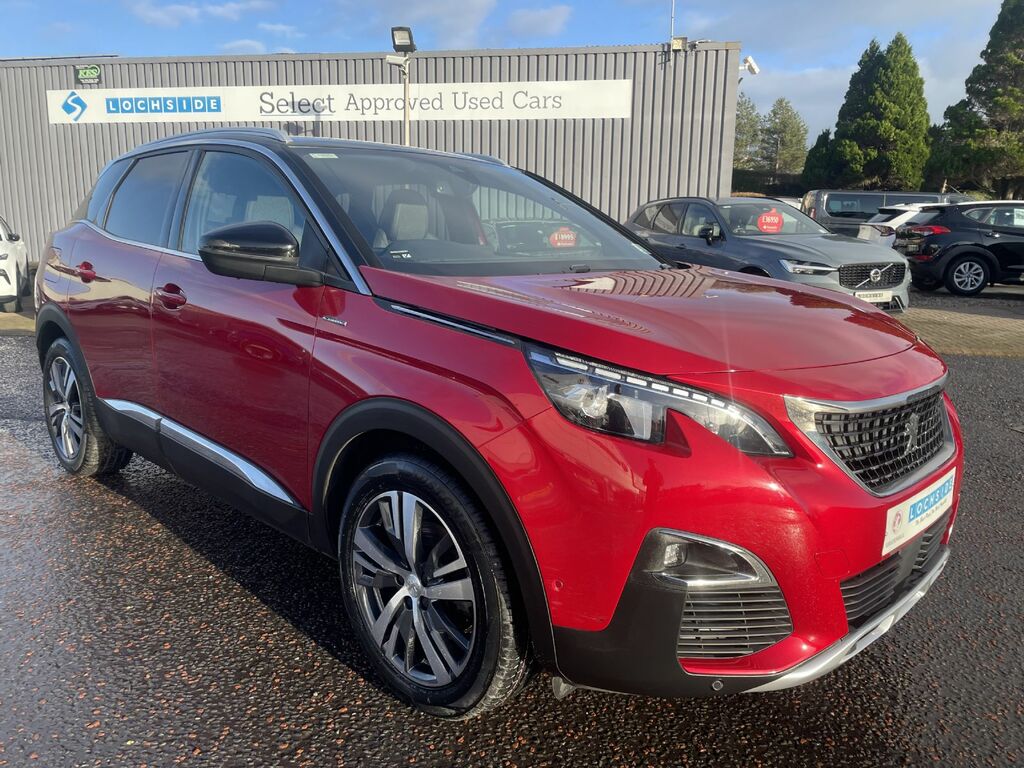 Peugeot 3008 Gt Line Bluehdi S S Red