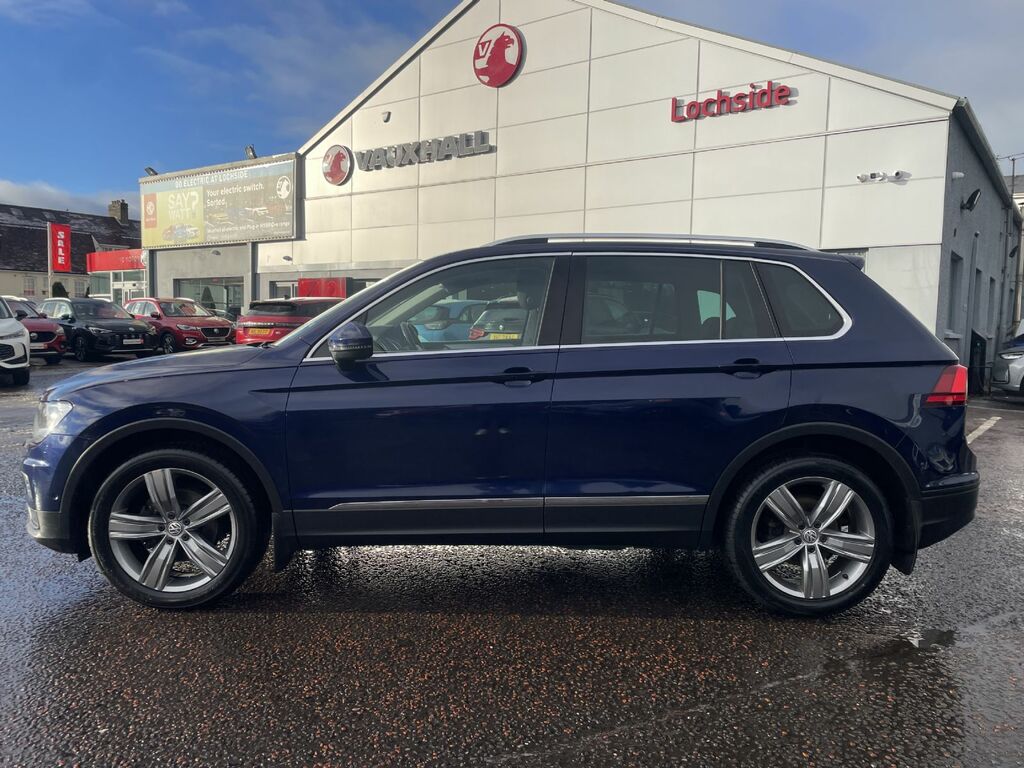 Volkswagen Tiguan Match Tsi Evo YNZ5242 Blue #4