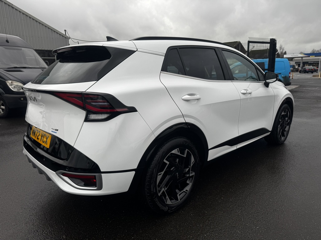 Kia Sportage Gtln Crdi Isg Mhev Sa WM72VCX White #5