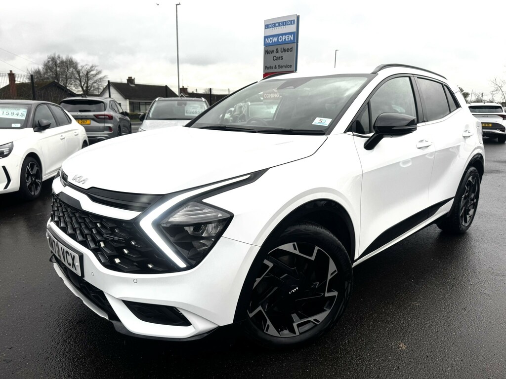 Kia Sportage Gtln Crdi Isg Mhev Sa White