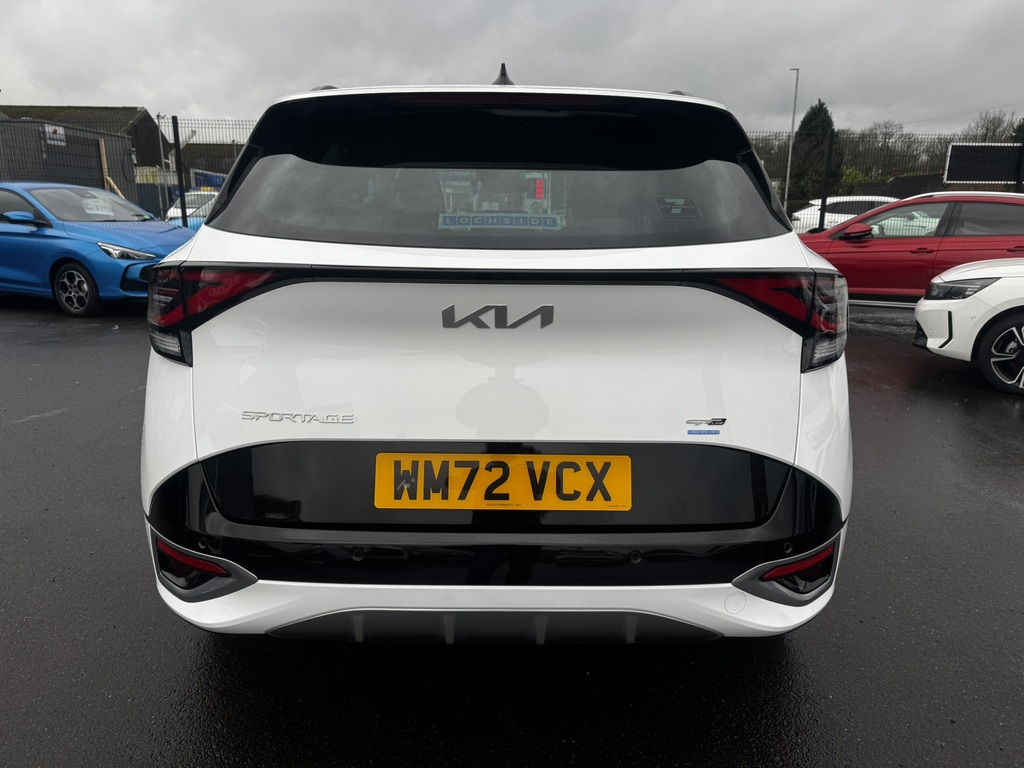 Kia Sportage Gtln Crdi Isg Mhev Sa WM72VCX White #4