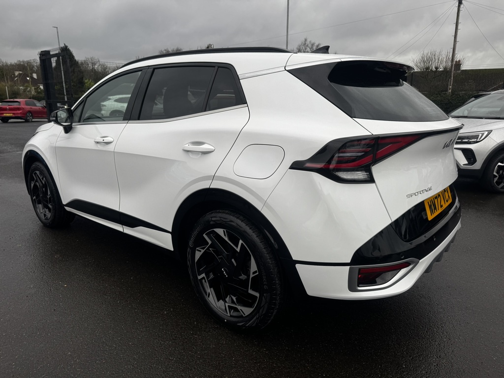 Kia Sportage Gtln Crdi Isg Mhev Sa WM72VCX White #3