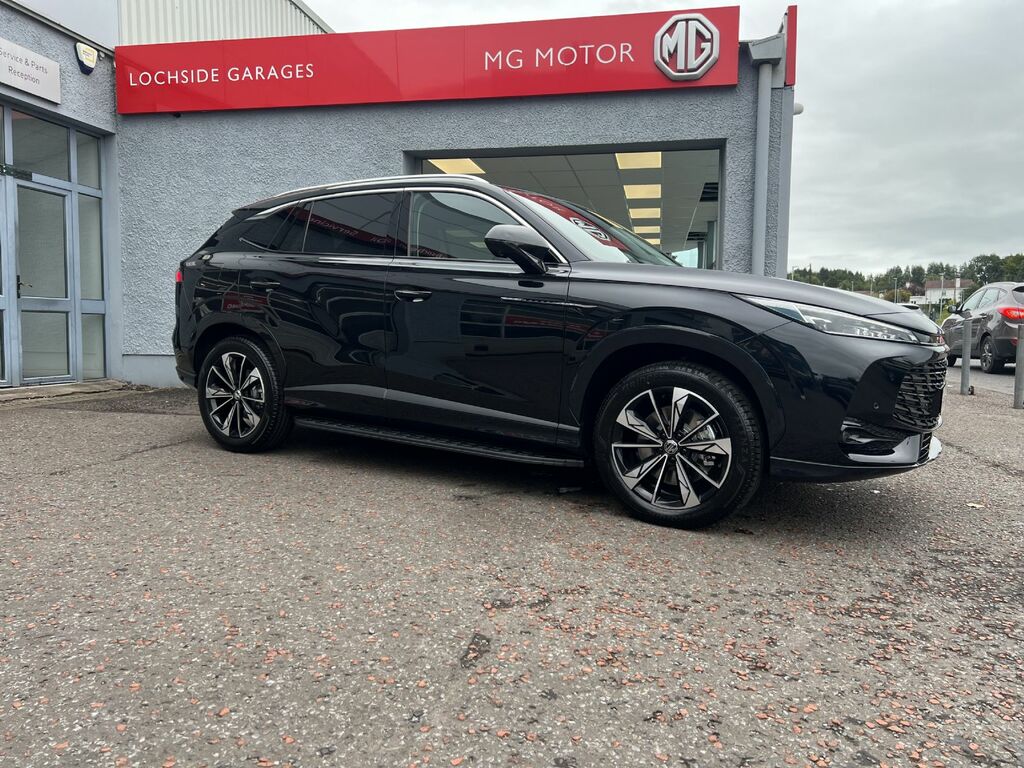 MG HS Phev Black