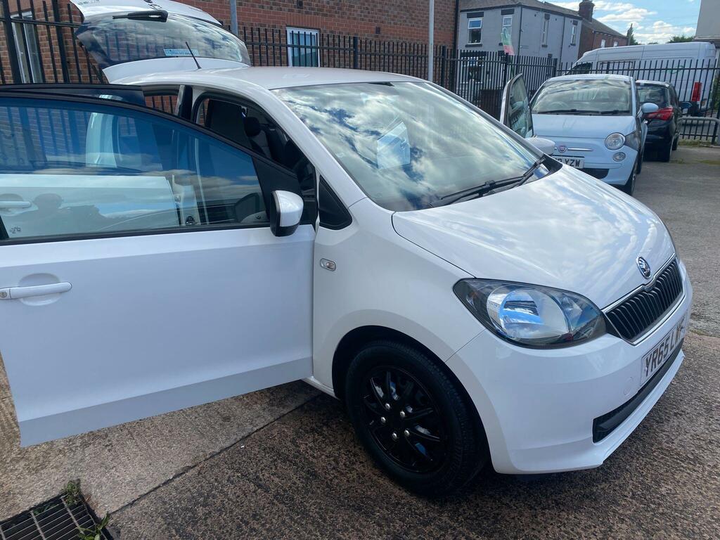 Skoda Citigo 1.0 Mpi Greentech Se Euro 5 Ss YR65LWF White #2