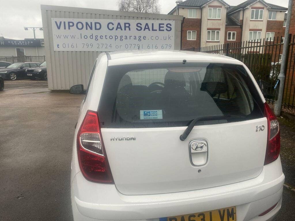 Hyundai I10 1.2 Classic Euro 5 DA63LVM White #4
