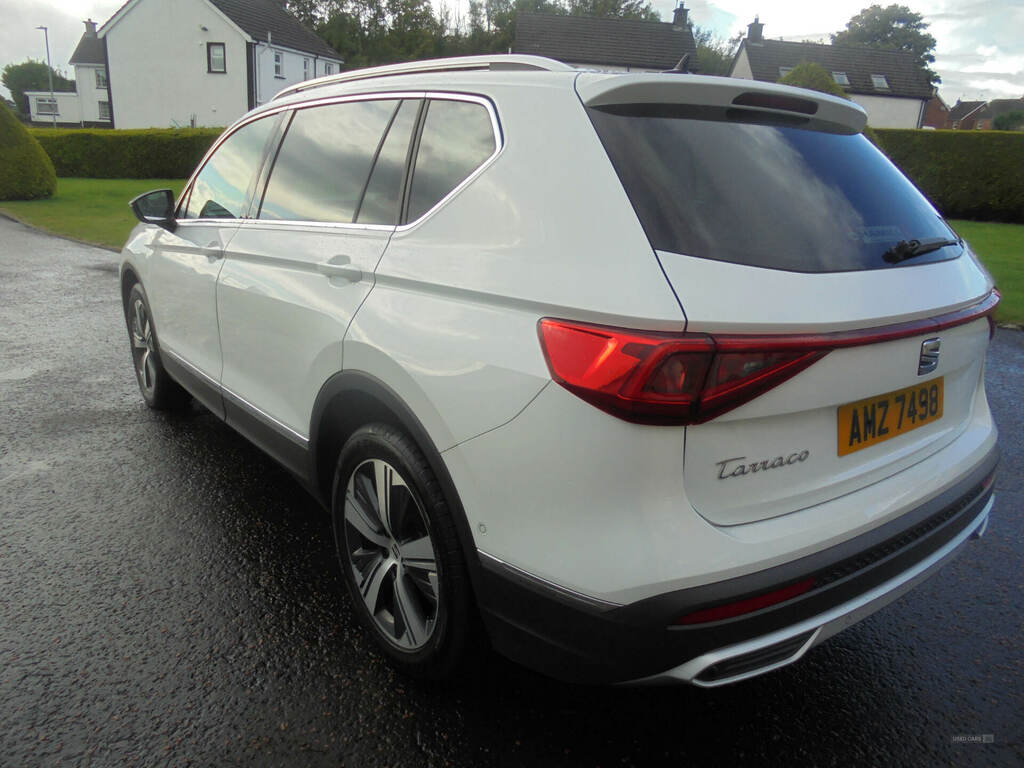Seat Tarraco 2.0 Tdi Xcellence Dsg AMZ7498 White #6