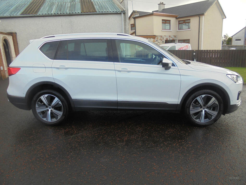 Seat Tarraco 2.0 Tdi Xcellence Dsg AMZ7498 White #2