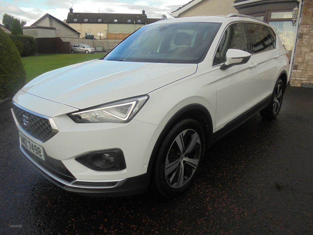 Seat Tarraco 2.0 Tdi Xcellence Dsg AMZ7498 White #4