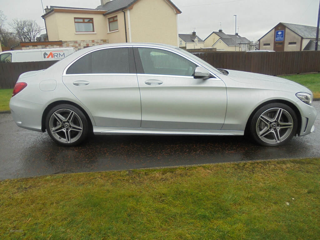 Mercedes-Benz C Class C220d Amg Line 9G-tronic SM19TBU Silver #2