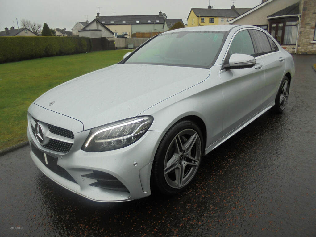 Mercedes-Benz C Class C220d Amg Line 9G-tronic SM19TBU Silver #4