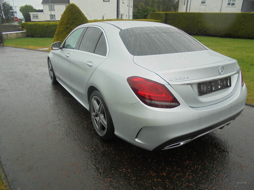 Mercedes-Benz C Class C220d Amg Line 9G-tronic SM19TBU Silver #6