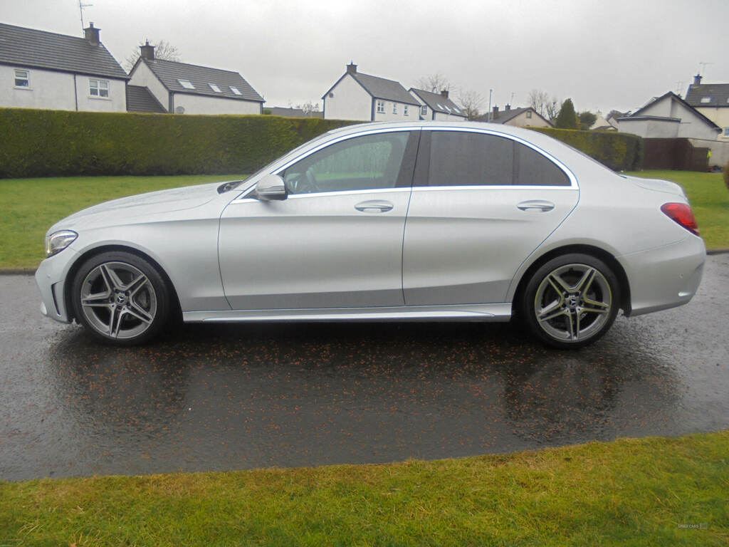 Mercedes-Benz C Class C220d Amg Line 9G-tronic SM19TBU Silver #5