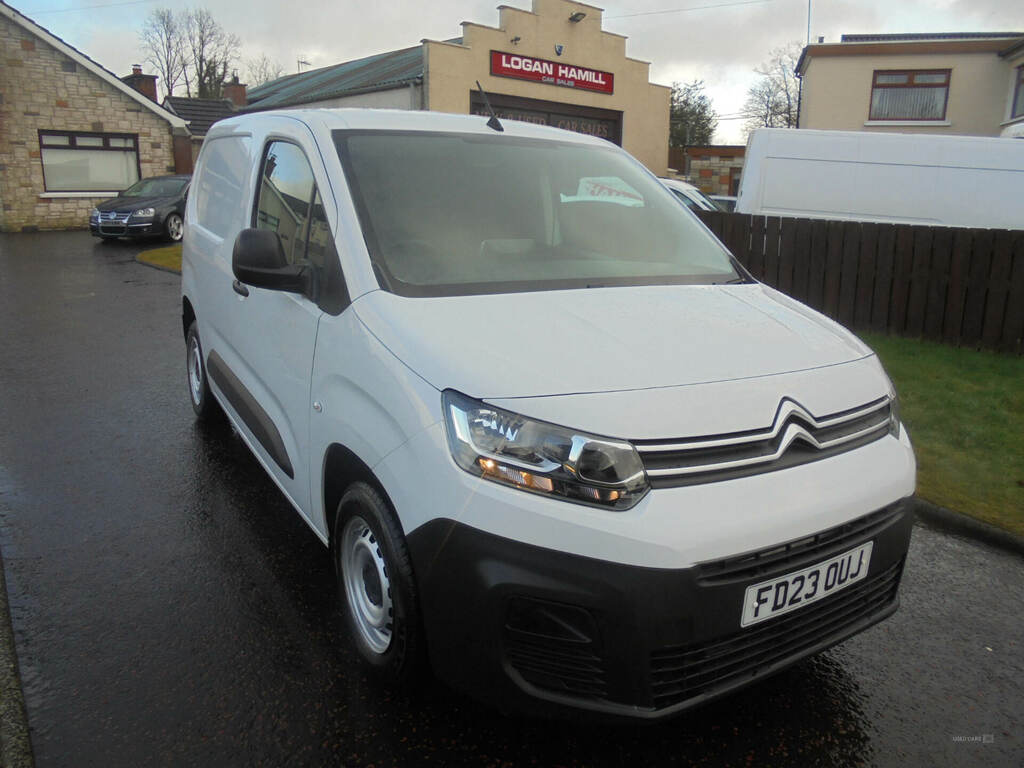Citroen Berlingo 1.5 Bluehdi 650Kg Enterprise Ed 100Ps 6 Spd S S White