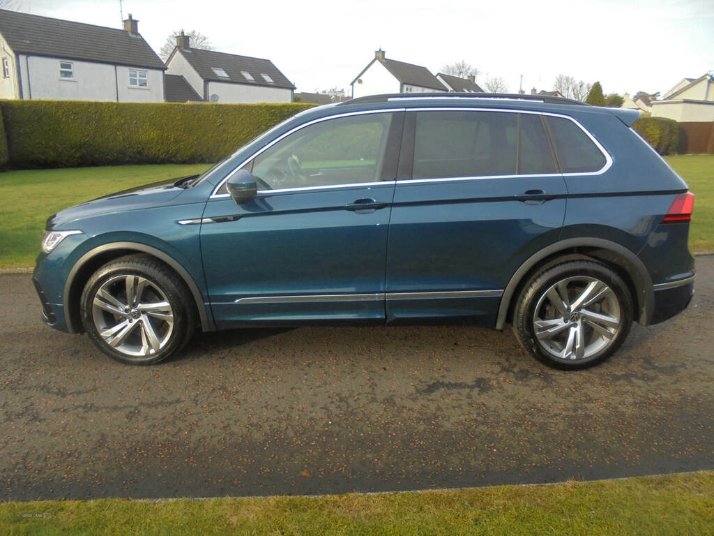 Volkswagen Tiguan 2.0 Tdi R-line Edition Dsg NY73EXS Blue #5