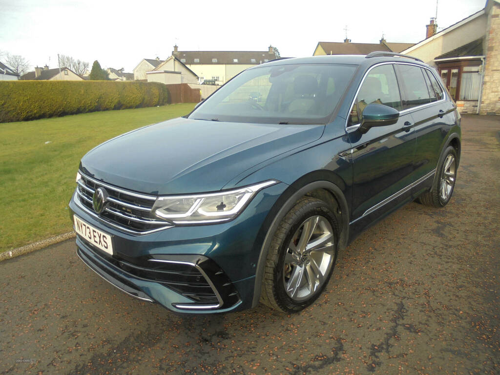 Volkswagen Tiguan 2.0 Tdi R-line Edition Dsg NY73EXS Blue #4