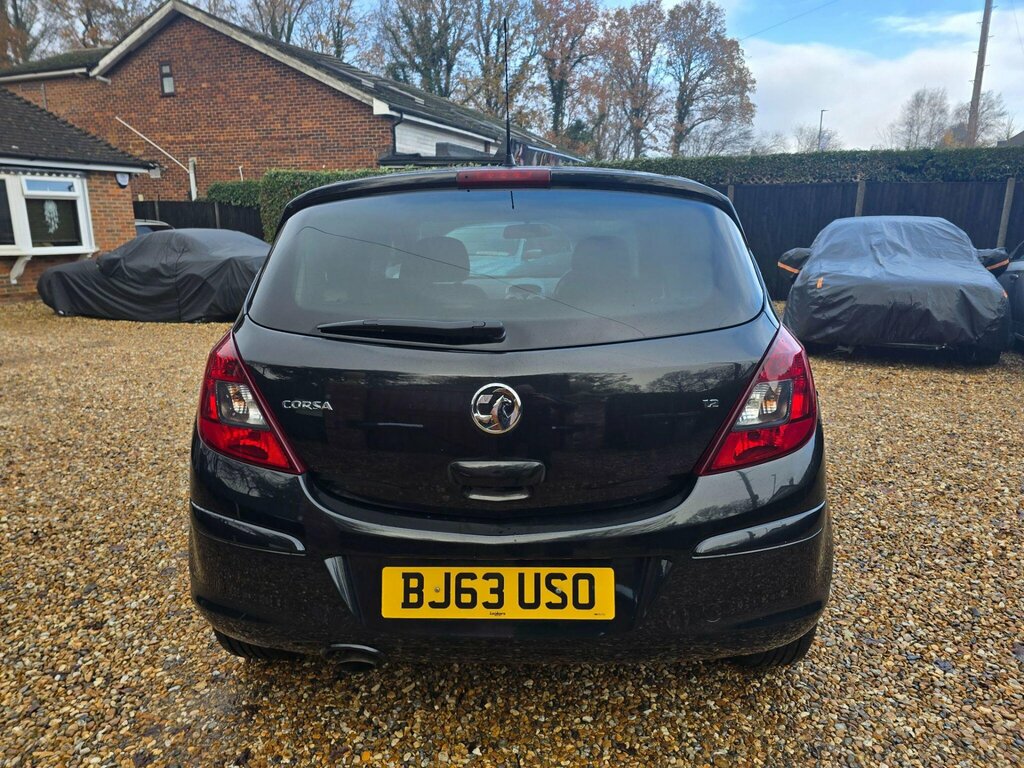 Vauxhall Corsa 1.2 16V Sxi Euro 5 Ac Black #5