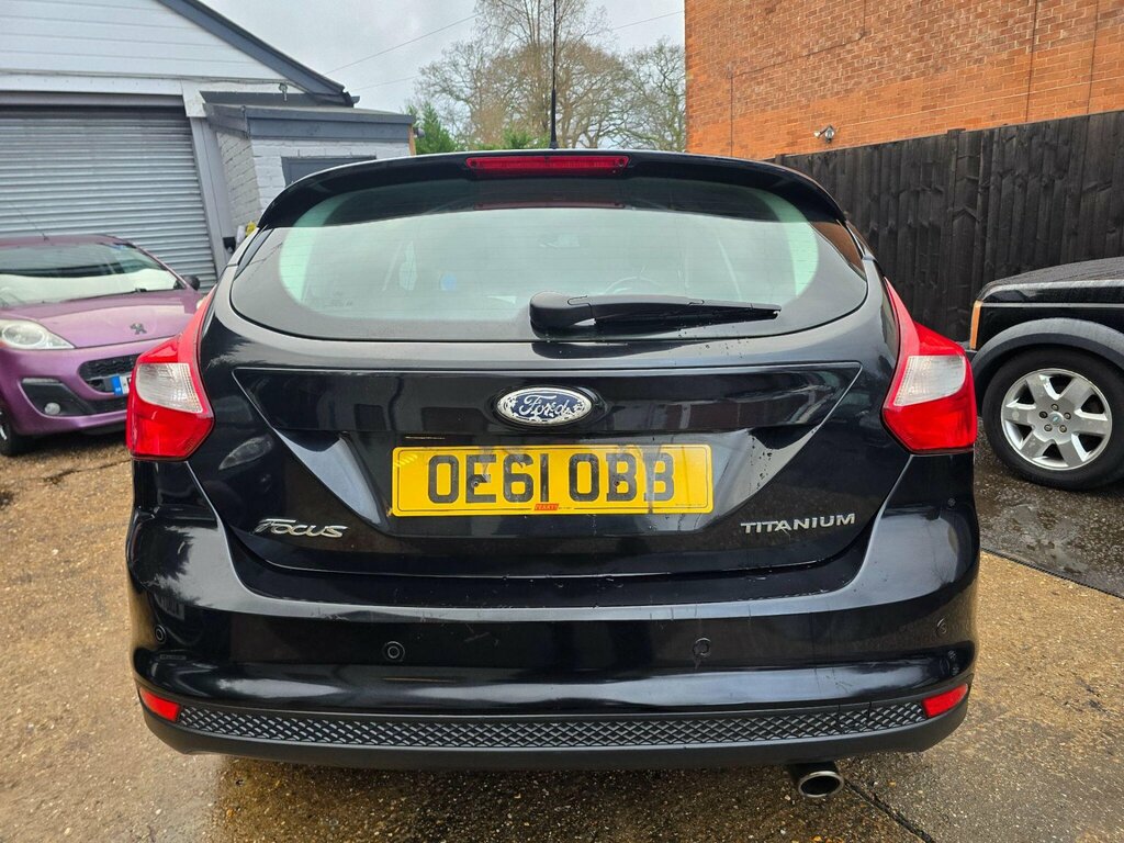 Ford Focus 1.6T Ecoboost Titanium Euro 5 Ss OE61OBB Black #5