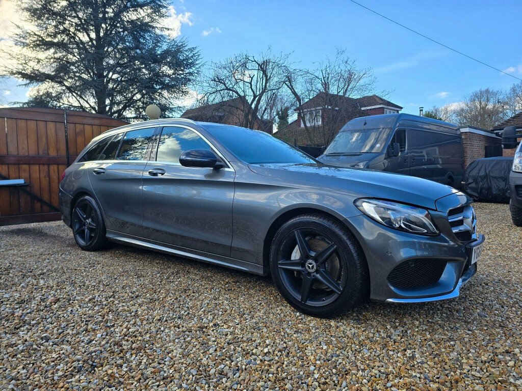 Mercedes-Benz C Class 2.1 C220 Bluetec Amg Line Estate G-tron Grey