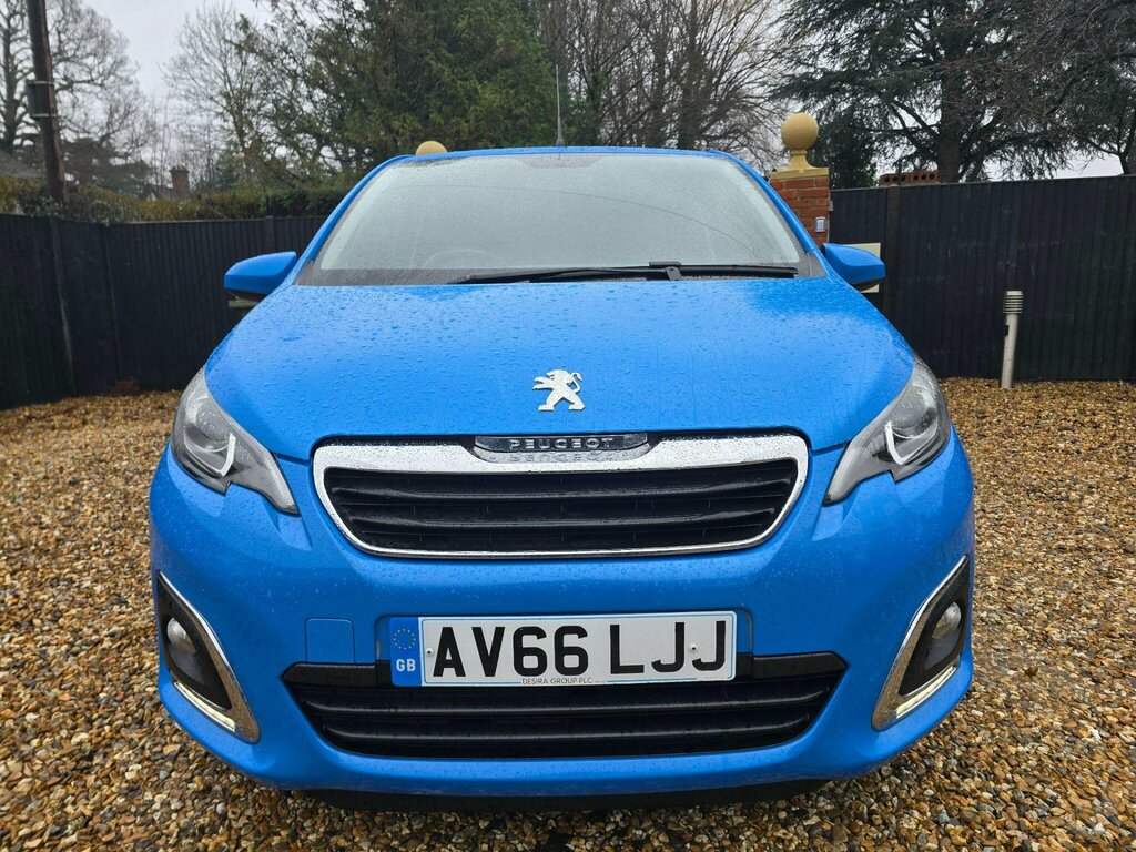 Peugeot 108 1.2 Puretech Allure Euro 6 AV66LJJ Blue #4