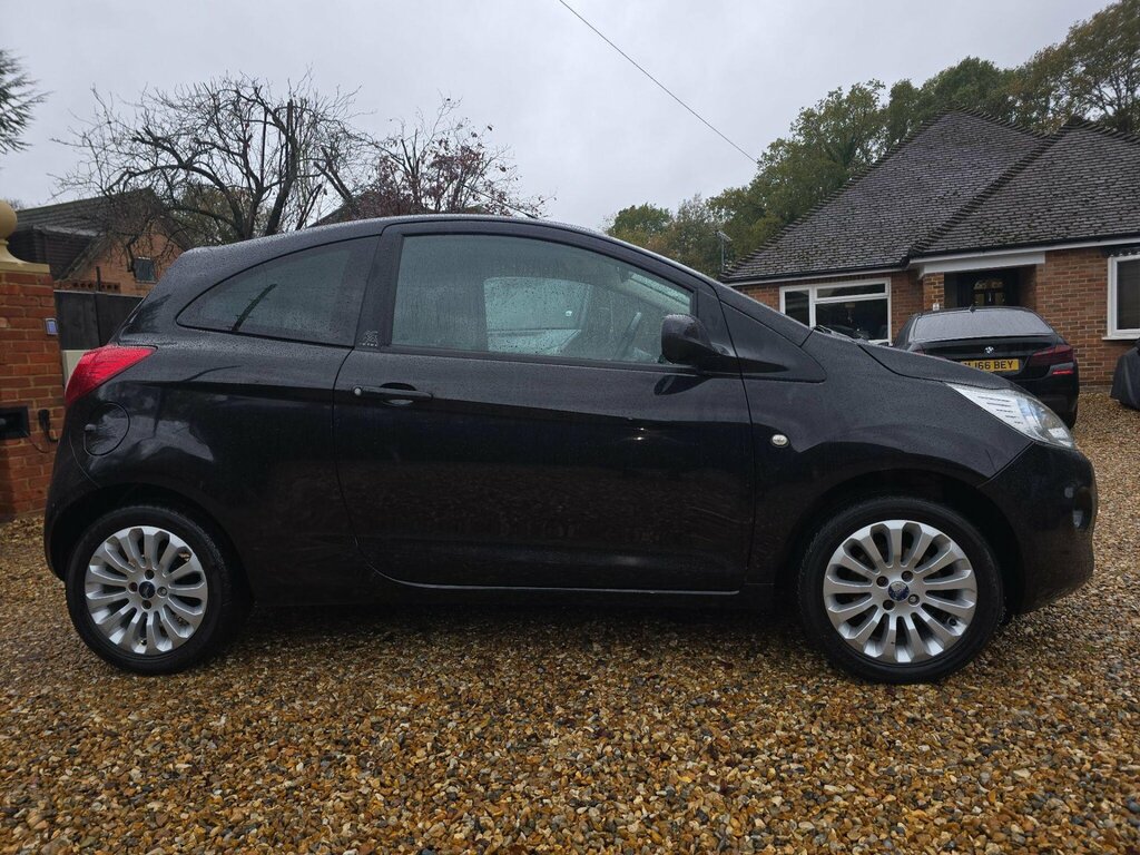 Ford KA 1.2 Zetec Hatchback Euro 4 69 P AU10FWH Black #2