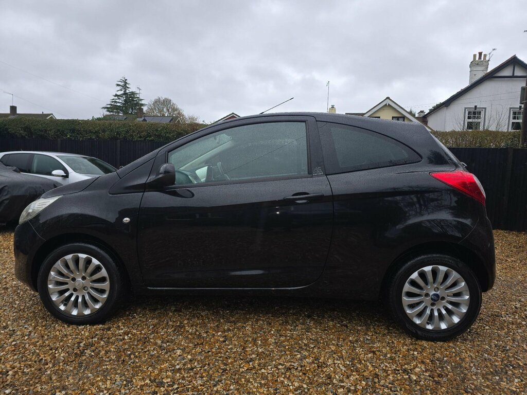 Ford KA 1.2 Zetec Hatchback Euro 4 69 P AU10FWH Black #3