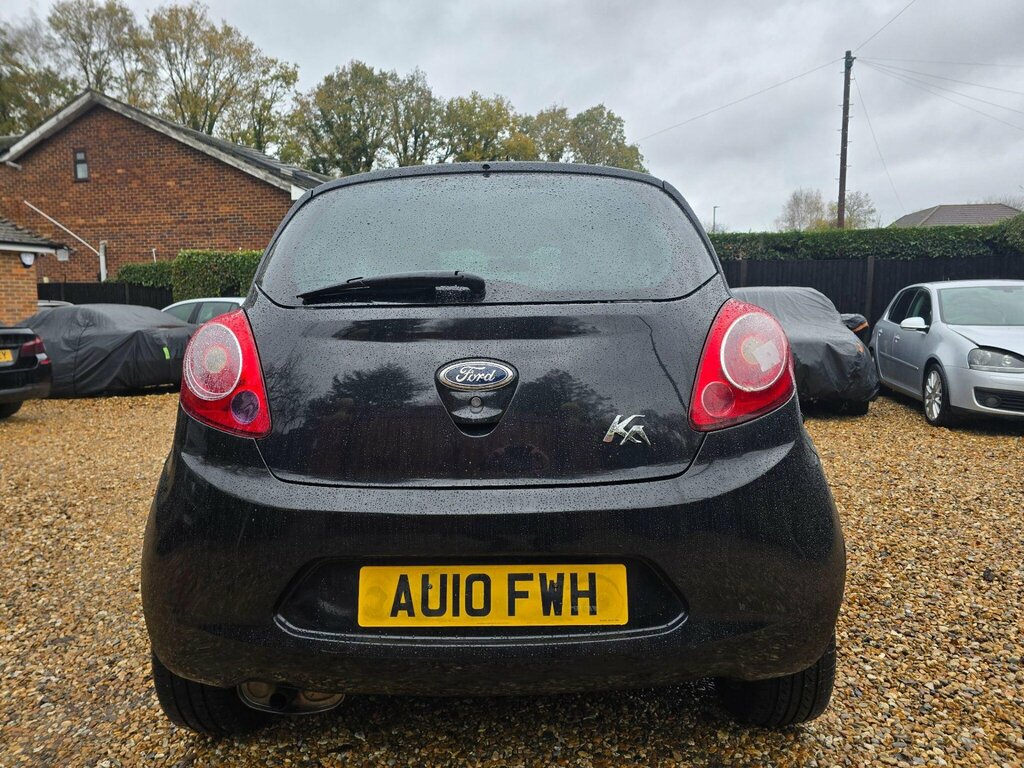Ford KA 1.2 Zetec Hatchback Euro 4 69 P AU10FWH Black #5